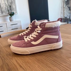 Vans w/ Sherpa lining